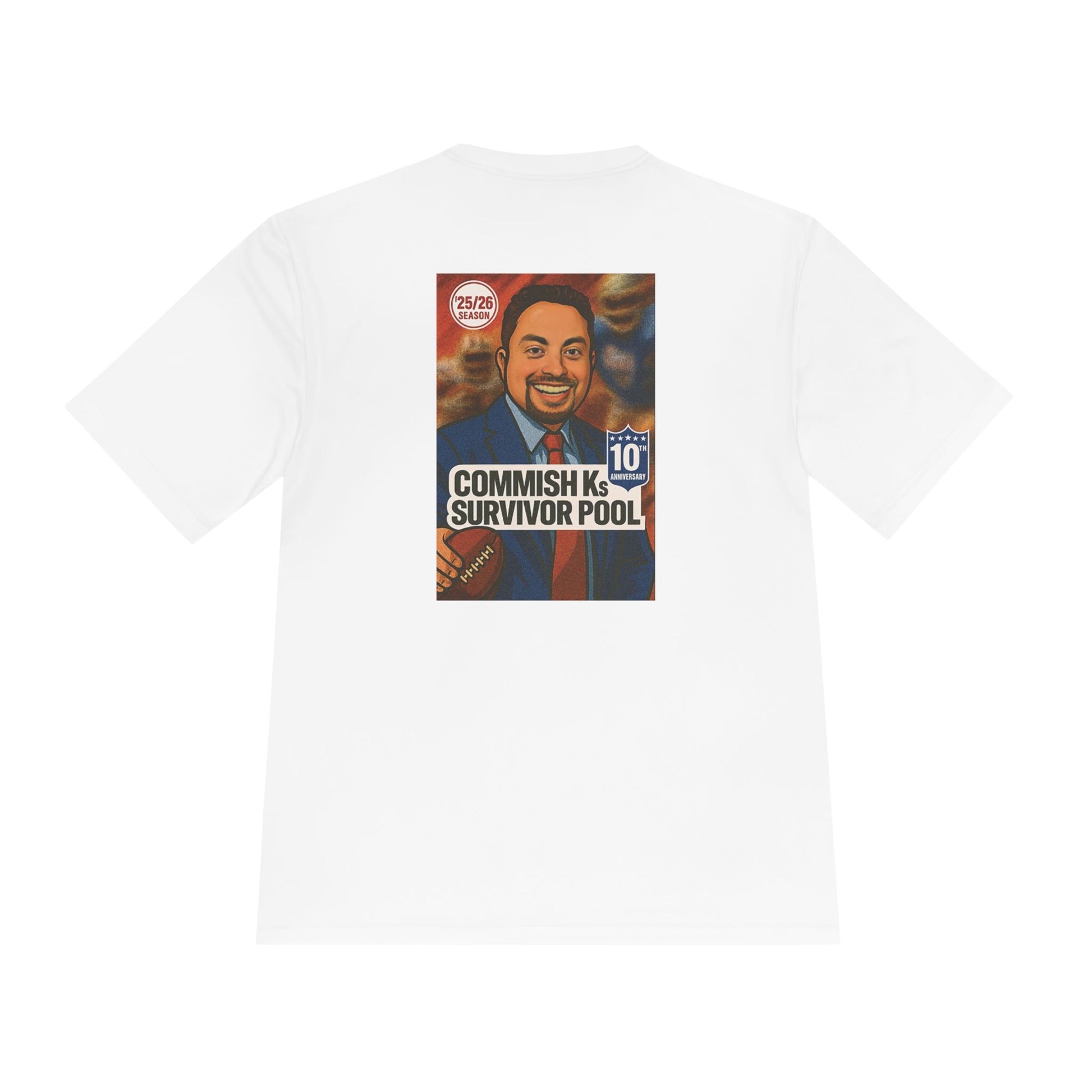 Commish K: 10th Season Athletic T