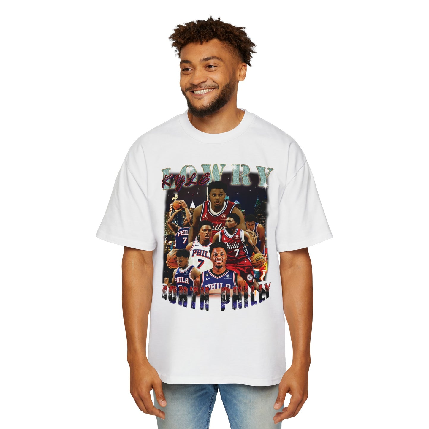 North Philly: Men's Heavy Oversized Tee