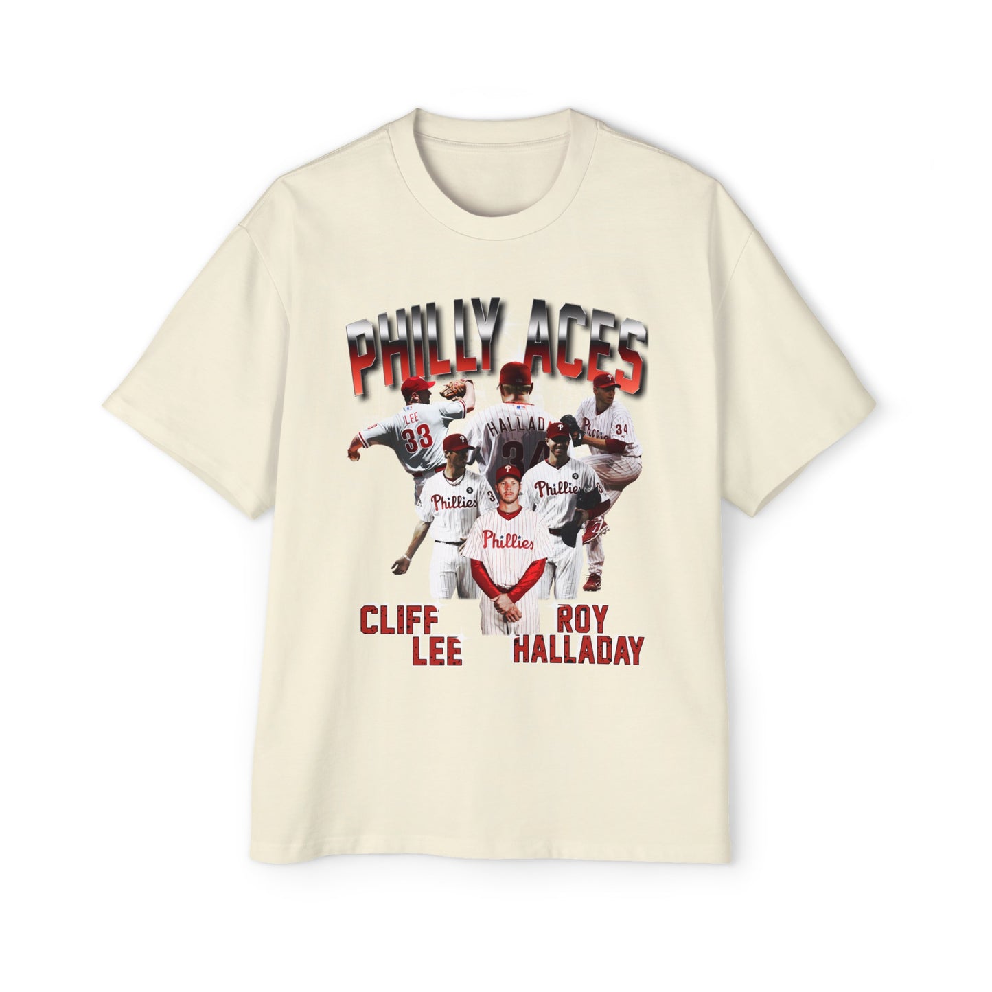 Philly Ace's (2009 1&2): Men's Heavy Oversized Tee