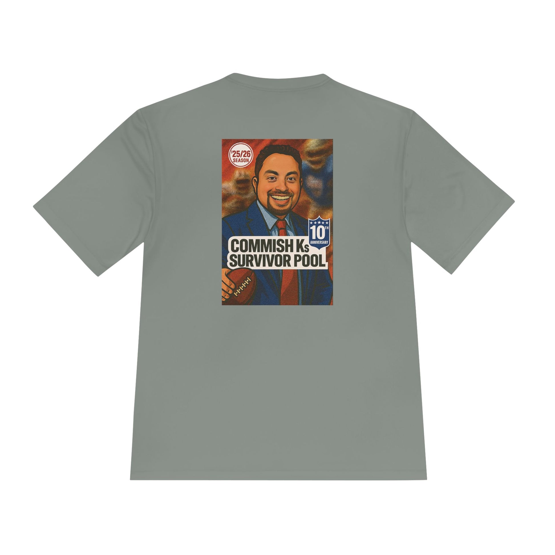 Commish K: 10th Season Athletic T