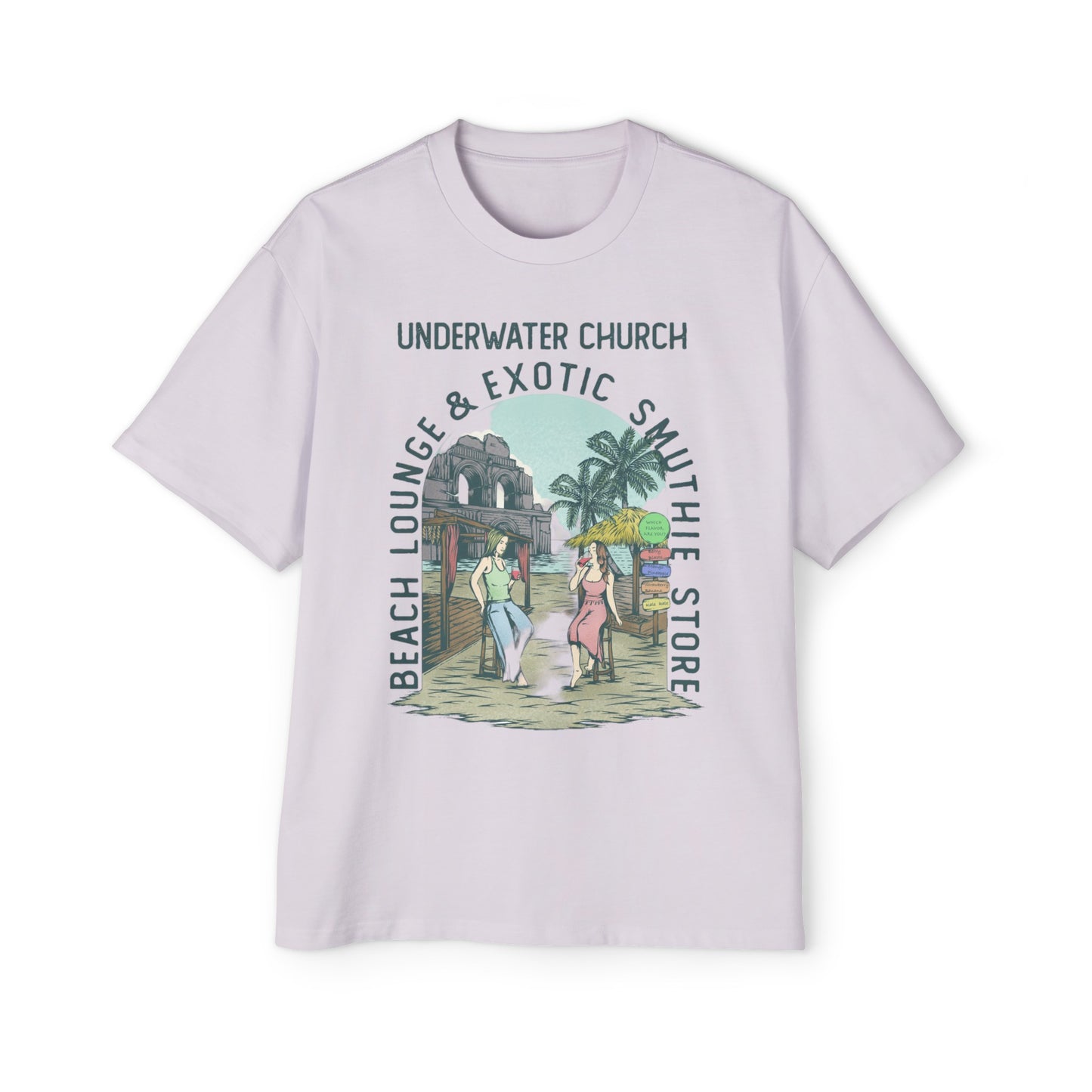 Extoic Smuthie Store: Men's Heavy Oversized Tee