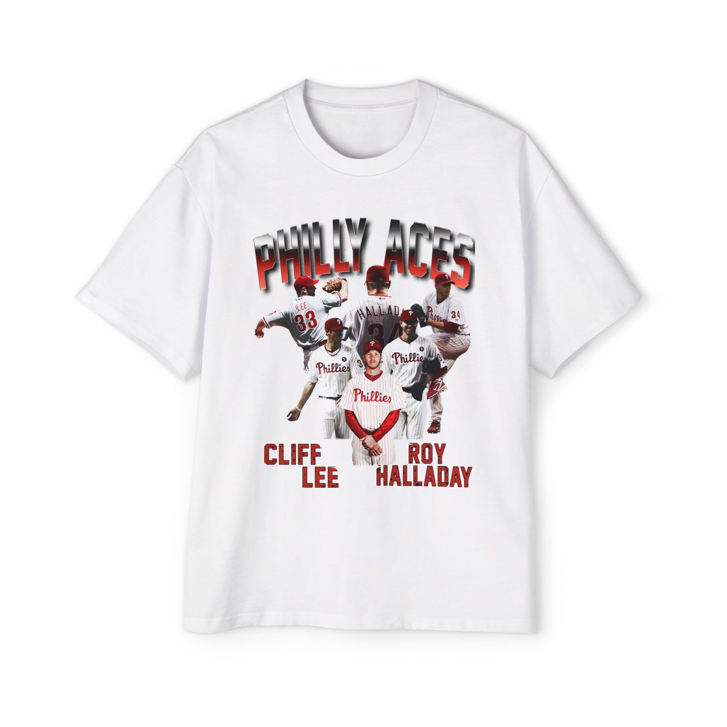 Philly Ace's (2009 1&2): Men's Heavy Oversized Tee