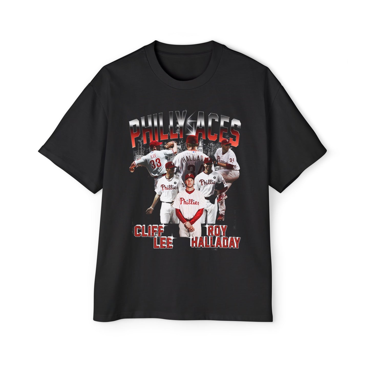 Philly Ace's (2009 1&2): Men's Heavy Oversized Tee