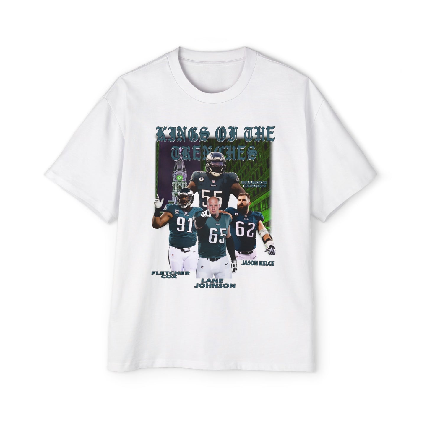 O-Line (Kings of the Trenches): Men's Heavy Oversized Tee