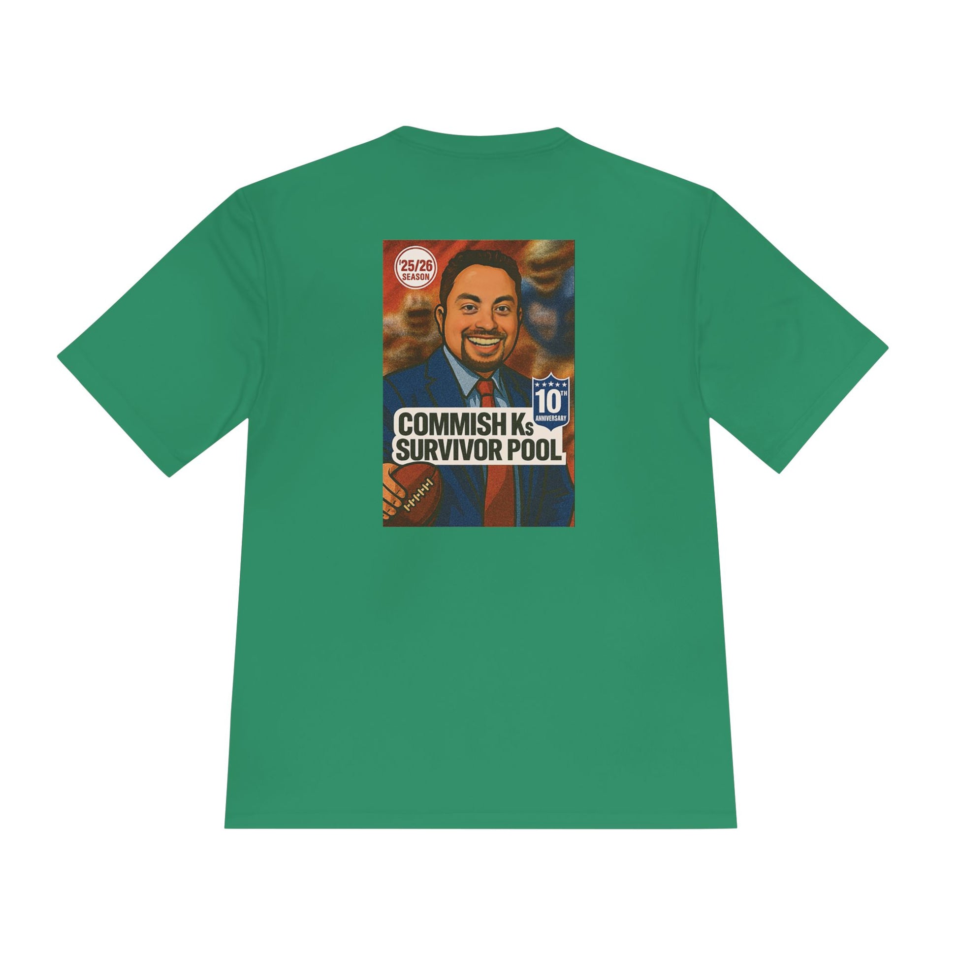 Commish K: 10th Season Athletic T